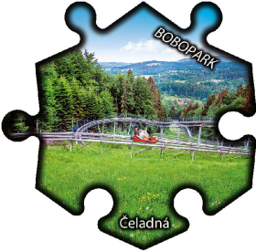 Magnetka č. 1195 Čeladná - BOBOPARK