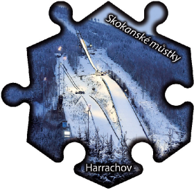 Magnetka č. 1236 Harrachov – Skokanské můstky