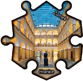 Magnetka č. 1249 Hranice - Zámek