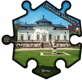 Magnetka č. 1289 Brno – Letohrádek Mitrovských