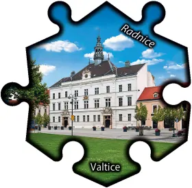 Magnetka č. 1318 Valtice – Radnice
