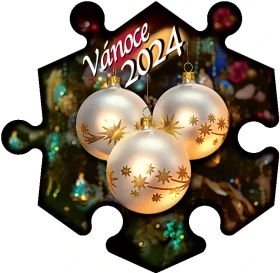 Vánoční magnetka 2024