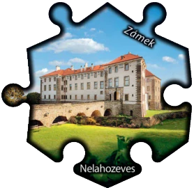 Magnetka č. 1480 Nelahozeves - Zámek