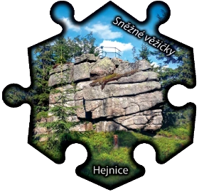 Magnetka č. 1518 Hejnice - Sněžné věžičky