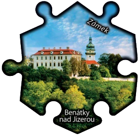Magnetka č. 164 Benátky nad Jizerou - Zámek