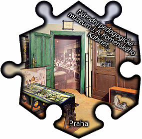 Magnetka č. 765 Praha – Národní pedagogické muzeum J. A. Komenského - Kabinet