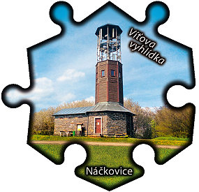 Magnetka č. 889 Náčkovice – Víťova vyhlídka