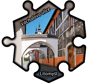 Magnetka č. 895 Litomyšl - Váchalova ulice
