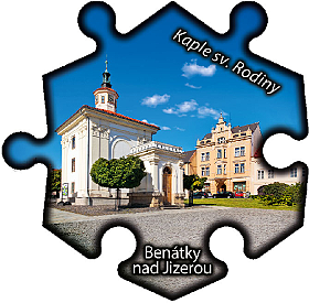 Magnetka č. 958 Benátky nad Jizerou - Kaple sv. Rodiny