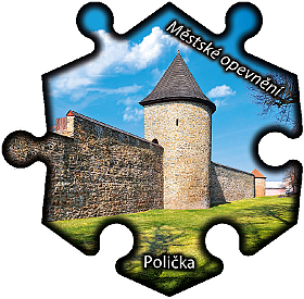 Magnetka č. 969 Polička - Městské opevnění