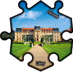 Magnetka č. 999 Lány - Zámek