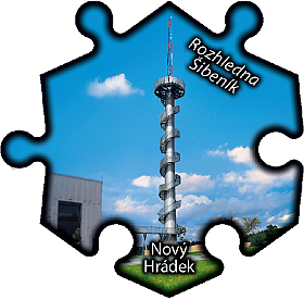 Magnetka č. 1050 Nový Hrádek – Rozhledna Šibeník