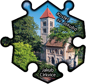 Magnetka č. 1051 Jakub – Kostel sv. Jakuba