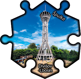 Magnetka č. 1064 Špulka - Divišov-Lbosín