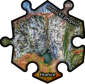 Magnetka č. 1053 Hranice - Hranická propast - starší verze