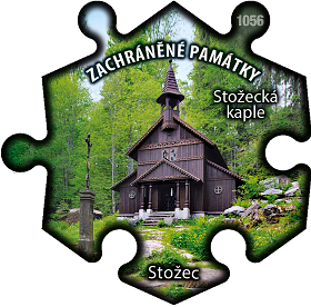 Magnetka č. 1056 Stožec - Stožecká kaple