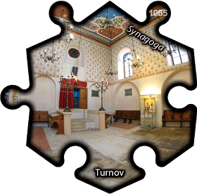 Magnetka č. 1085 Turnov – Synagoga