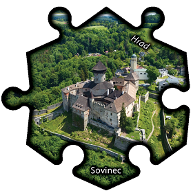 Magnetka č. 1095 Sovinec - Hrad