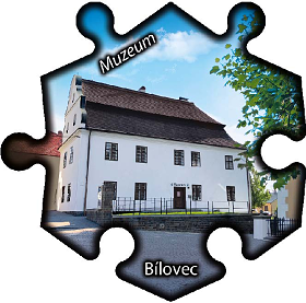 Magnetka č. 1150 Bílovec - Muzeum