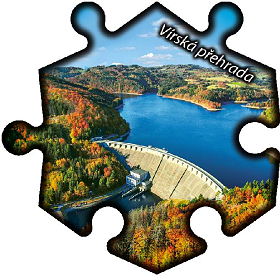 Magnetka č. 1187 Vírská přehrada