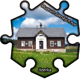 Magnetka č. 1188 Jizerka – Muzeum Jizerských hor