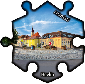 Magnetka č. 1165 Hevlín – Náměstí