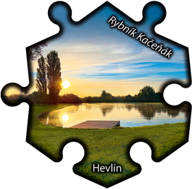 Magnetka č. 1166 Hevlín – Rybník Kačeňák