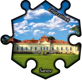 Magnetka č. 1169 Šanov – Emin zámek