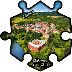 Magnetka č. 1198 Klášterec nad Ohří – Zámek