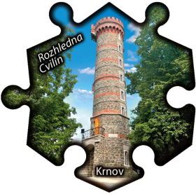 Magnetka č. 510 Krnov - Rozhledna Cvilín