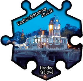 Magnetka č. 1208 Hradec Králové - Vodní elektrárna Hučák