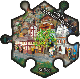 Magnetka č. 1229 Sušice – Sušický mechanický betlém