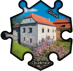 Magnetka č. 1233 Chudenice – Zámek