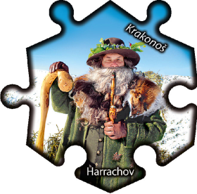 Magnetka č. 1235 Harrachov – Krakonoš