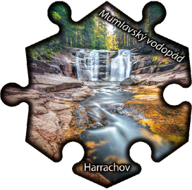 Magnetka č. 1240 Harrachov – Mumlavský vodopád