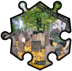 Magnetka č. 1218 Praha - Starý židovský hřbitov