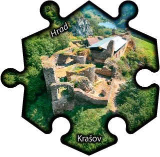 Magnetka č. 1251 Krašov - Hrad