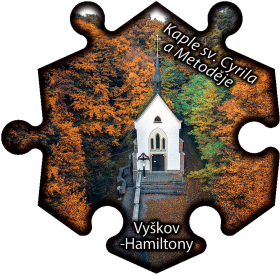 Magnetka č. 1259 Vyškov-Hamiltony – Kaple sv. Cyrila a Metoděje