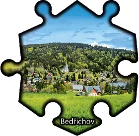 Magnetka č. 1266 Bedřichov