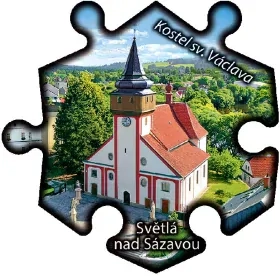 Magnetka č. 1270 Světlá nad Sázavou – Kostel sv. Václava