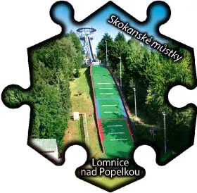 Magnetka č. 1273 Lomnice nad Popelkou – Skokanské můstky
