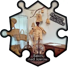 Magnetka č. 1282 Bakov nad Jizerou – Muzeum Bakovska