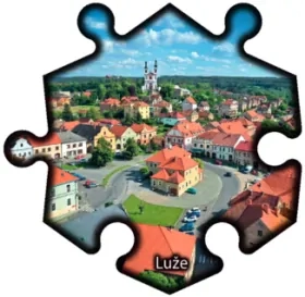 Magnetka č. 1286 Luže