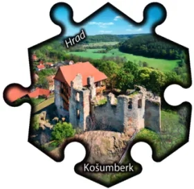Magnetka č. 1287 Košumberk – Hrad