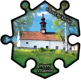 Magnetka č. 1272 Horní Vltavice – Vltavický kostel