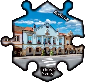 Magnetka č. 1346 Trhové Sviny – Radnice