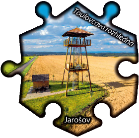 Magnetka č. 1360 Jarošov – Toulovcova rozhledna