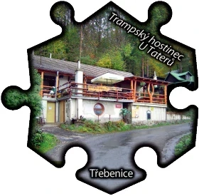 Magnetka č. 1354 Třebenice – Trampský hostinec U Taterů