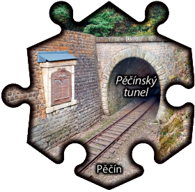Magnetka č. 1370 Pěčín – Pěčínský tunel