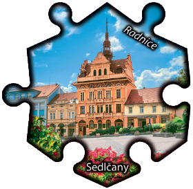 Magnetka č. 1371 Sedlčany – Radnice